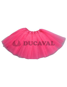 Tutú en color fucsia de 45cm | Ducaval | Envíos 24/48h